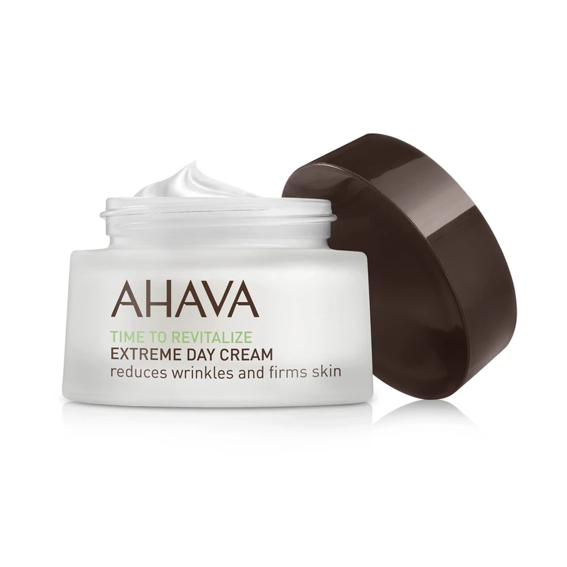 AHAVA Extreme Day Cream - Silky Soft, Reduces Wrinkles, Firms & Strengthens Skin, Enriched with Patented Extreme Complex, Exclusive Dead Sea Osmoter, Peptides, Hyaluronic Acid & Resveratrol 1.7 fl.oz