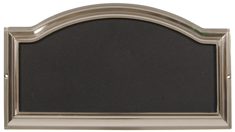 The Hillman Group 843267 Distinctions Address Plaque, Brushed Nickel Number - Image 1
