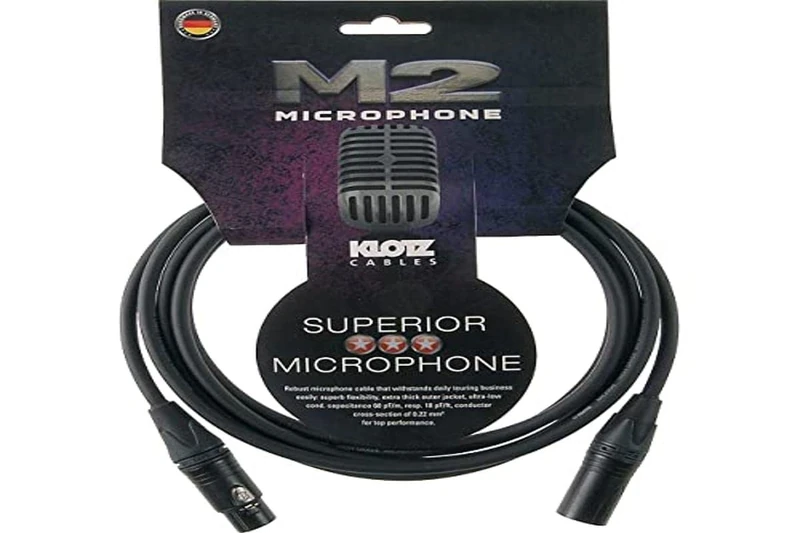 Klotz M2FM1 Microphone Cable 3 m Black - Image 1