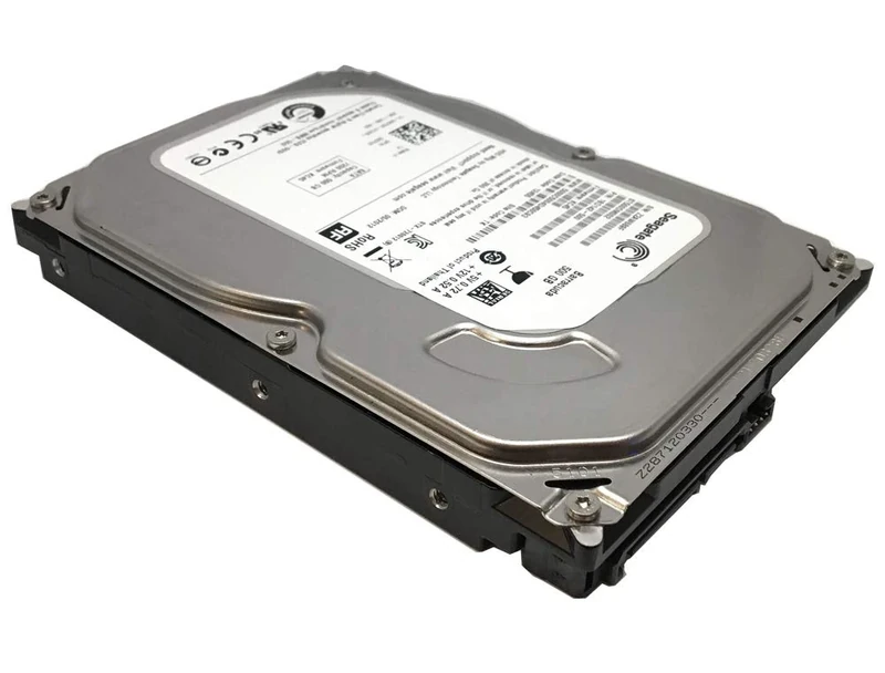 Seagate Barracuda ESA-3502 Internal Hard Drive 3.5 Inches - 500 GB (ST500DM002) + Silicone HDD 3.5 Inch Protective Cover - White