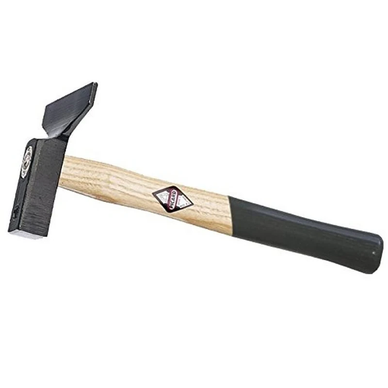 Picard 0009701 500 g 90 mm Hammer for Inlaid Woodwork with Roughing Fin - Brown/Black