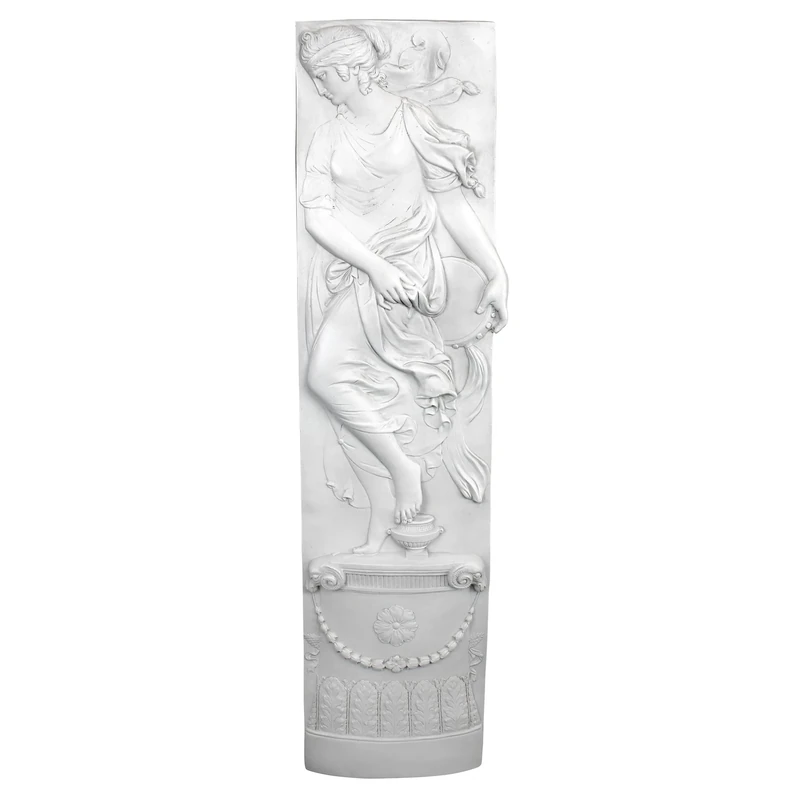 Design Toscano the Dionysia Festival Wall Friezes - Dancer with Tambourine