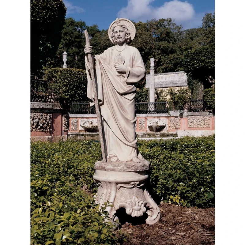 Design Toscano St. Jude, Patron Saint of Hopeless Cases Garden Statue
