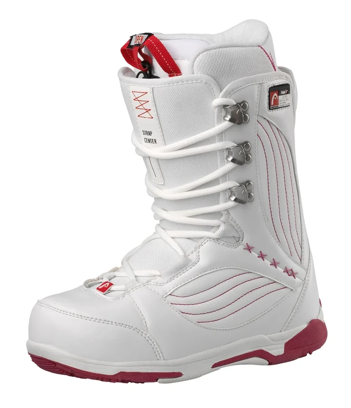 HEAD Women's Zora Lacing Boot - White, 235 cm