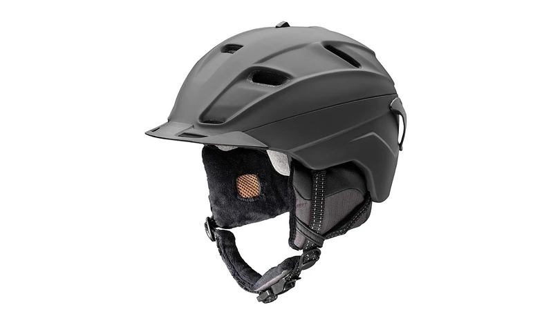 HEAD Unisex Crest Brim Snowsports Helmet - Black, XS-S (52.0-55.0) cm
