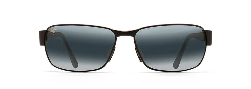 Maui Jim Black Coral Rectangular Sunglasses