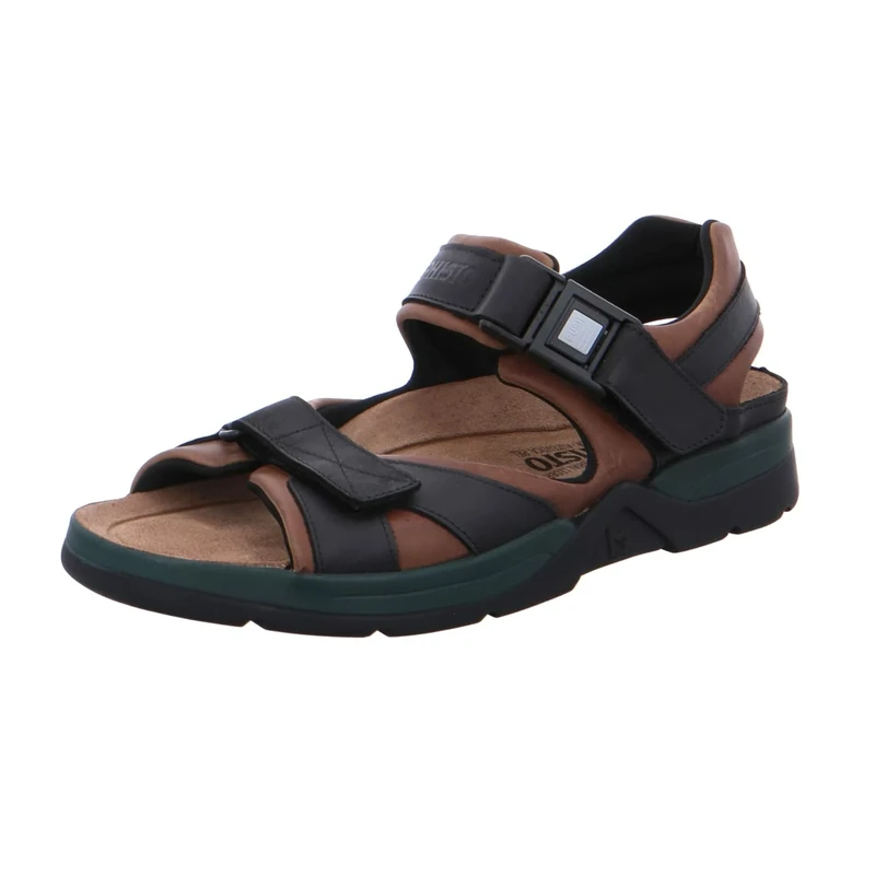 Mephisto Shark Fit - Brown Sandalcalf (Leather) Mens Sandals 42 EU