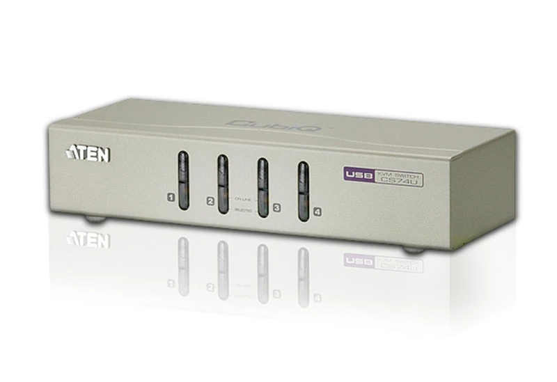 ATEN 4 Port USB KVM Switch