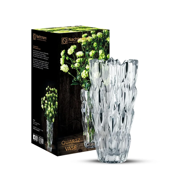 Nachtmann Quartz 10" Vase