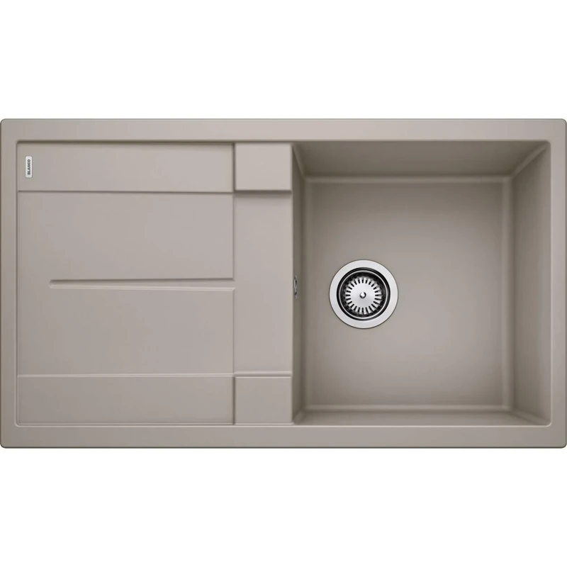 Blanco Metra Silgranit PuraDur Kitchen Sink,Brown (tartufo),50cm Base Cabinet