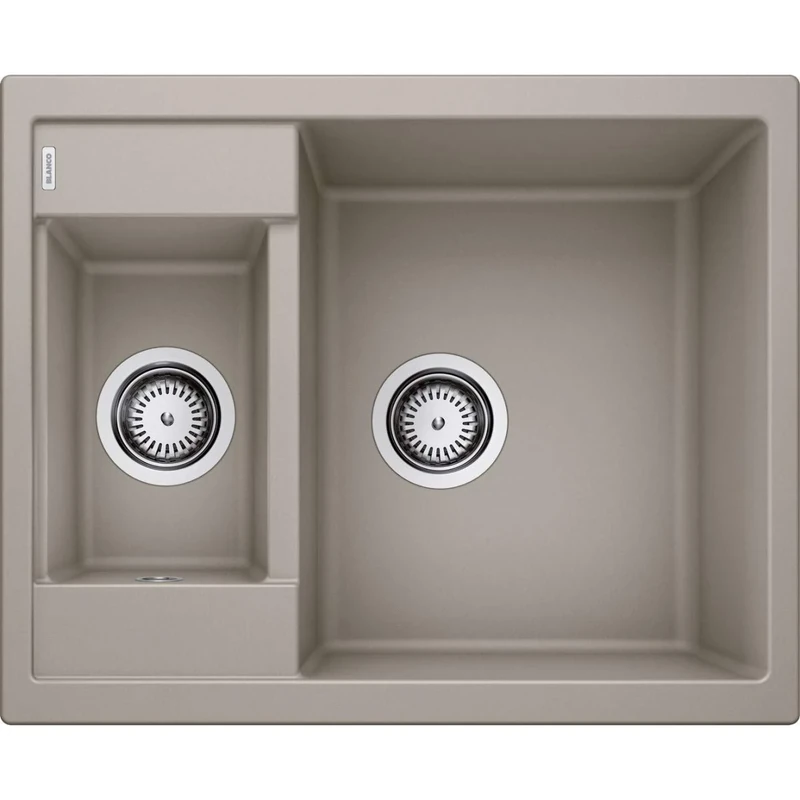 Blanco Metra Silgranit PuraDur Kitchen Sink,Brown (tartufo),60cm Base Cabinet