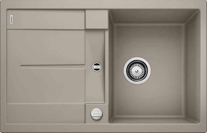 Blanco Metra Silgranit PuraDur Kitchen Sink,Brown (tartufo),45cm Base Cabinet