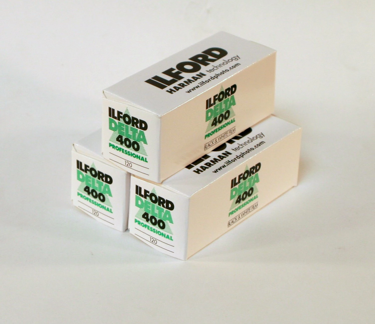 Ilford Delta 400 120 Roll 3 Pack
