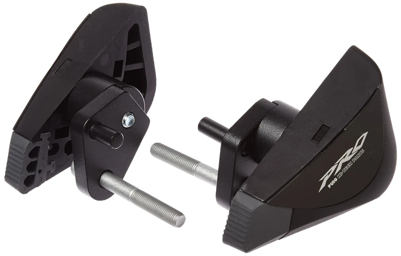 Puig 5690N Pro Frame Sliders for Kawasaki ZX-10R 2011-2015, Black, Medium