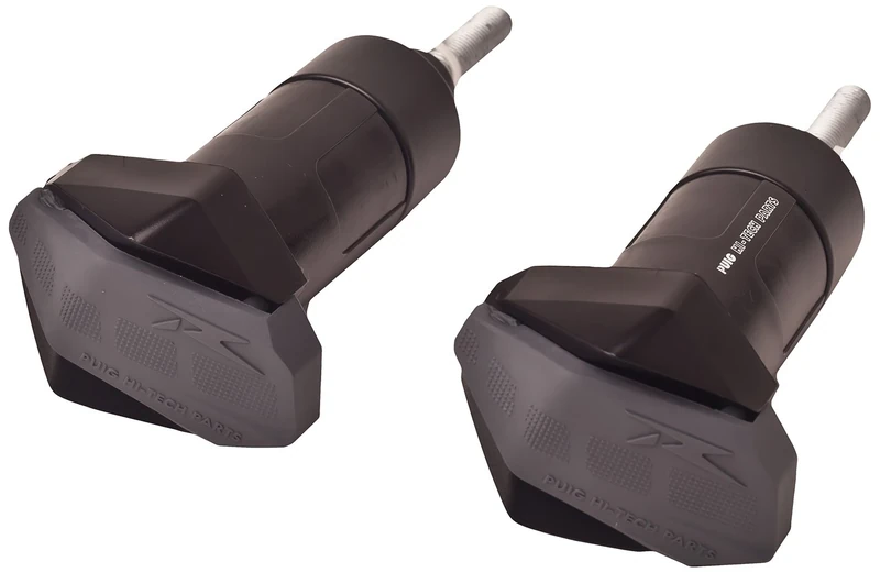 Puig 4962N Frame Sliders R12 for Suzuki SFV650 Gladius 2009-2015, Black, Medium