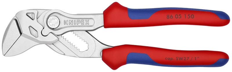 Knipex - 8605150 6" Mini Pliers Wrench, Ergonomic Grip