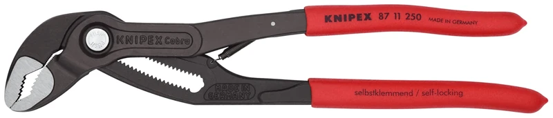KNIPEX 87 11 250 Spring Handle Cobra Pliers