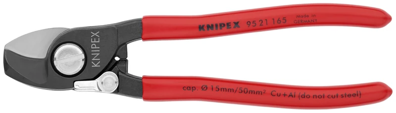 KNIPEX - 95 21 165 Tools - Cable Shears, Spring (9521165)
