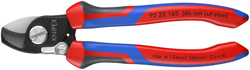 KNIPEX - 95 22 165 Tools - Cable Shears, Spring, Multi-Component (9522165)