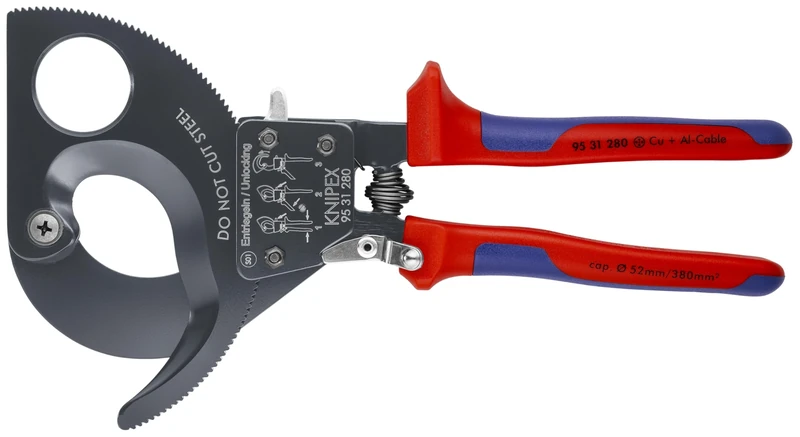KNIPEX Ratcheting Cable Cut