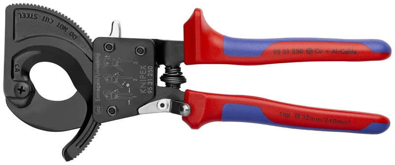 KNIPEX Ratcheting Cable Cut