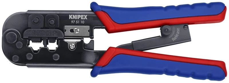 Best Price Square CRIMP TOOL, FOR RJ11, RJ12 AND RJ45 975110 By KNIPEX