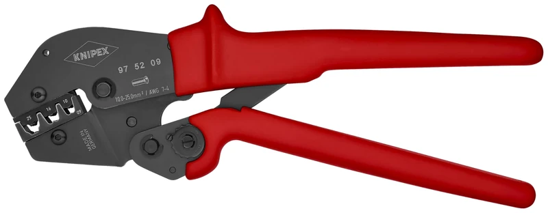 KNIPEX Tools - Crimping Pliers, 3 Position Contact (975209)