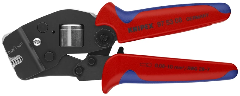KNIPEX Self-Adjusting Crimping Pliers for Wire Ferrules
