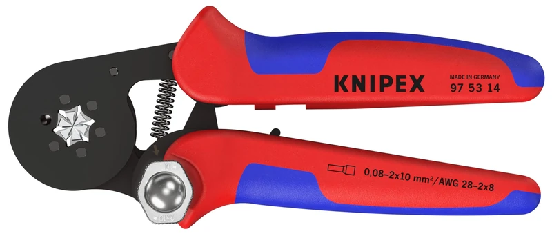 KNIPEX - 97 53 14 Tools - Crimping Pliers, Self-Adjusting (975314)