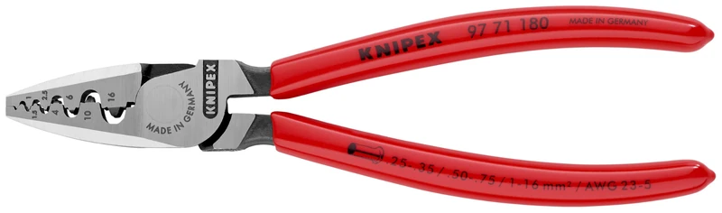 Crimping Pliers for Wire Ferrules