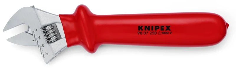 KNIPEX Adjustable Wrench-1000V Insulated