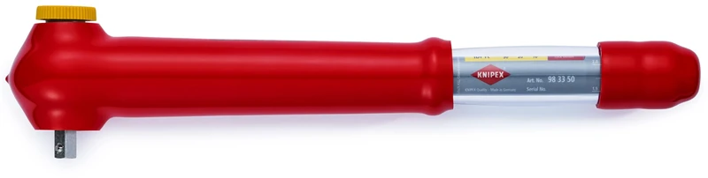 KNIPEX Reversible Torque Wrench, 3/8" Drive-1000V Insulated