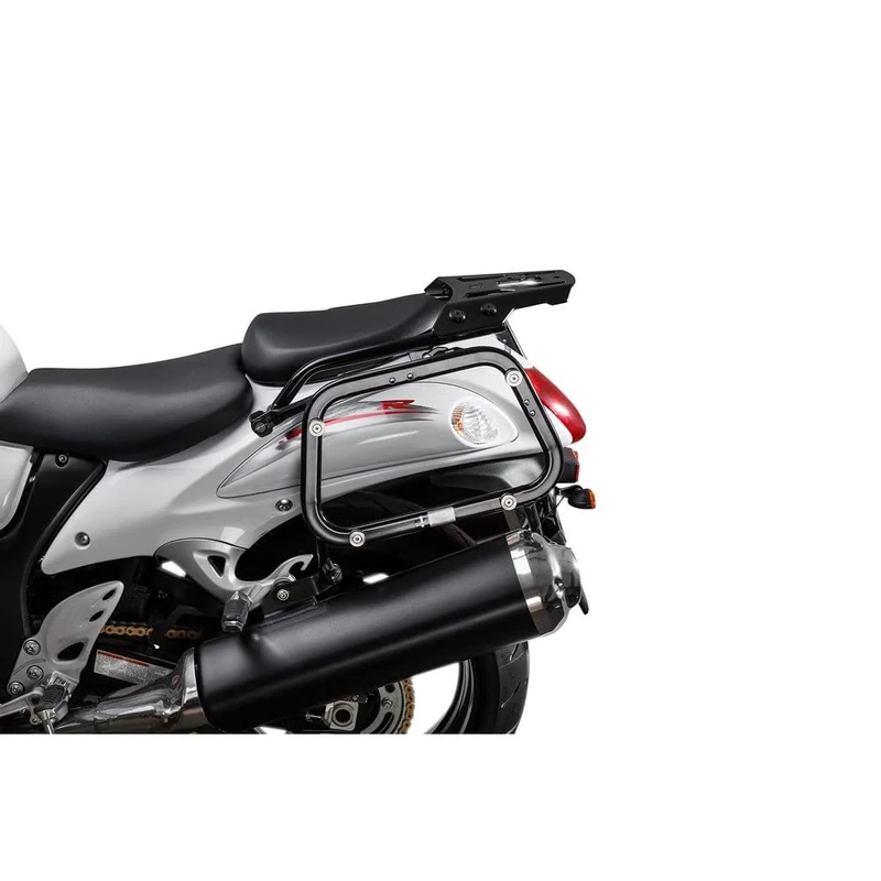 EVO Side Carriers SW-MOTECH Black. Suzuki Gsx 1300 R (08 -)