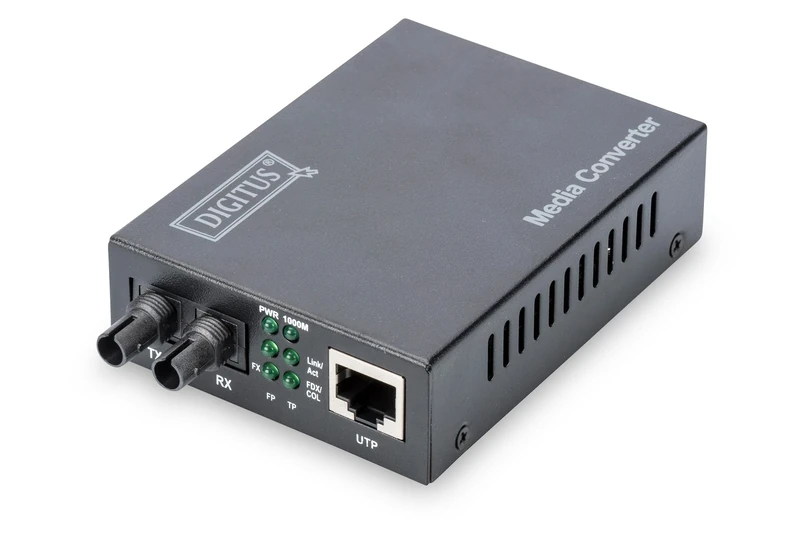 Gigabit Media Converter, Rj45 / St