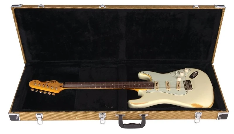 Kinsman TWDE5 Regular Hardshell Electric Guitar Case - Tweed Finish