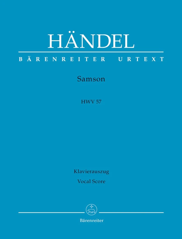 Samson HWV 57 Vocal Score