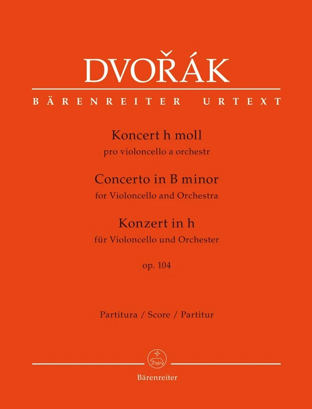 Concerto for Violoncello in B minor Op.104 (Full Score)