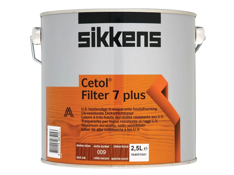 Sikkens SIKCF7PDO 2.5L Cetol Filter 7-Plus Translucent Woodstain Dark Oak