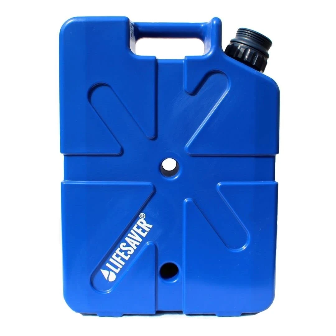 LIFESAVER® Jerrycan | Water Purifier - up to 20,000 Litres | Camping, Overlanding, Vanlife, Caravanning & Emergency Preparedness (Blue)