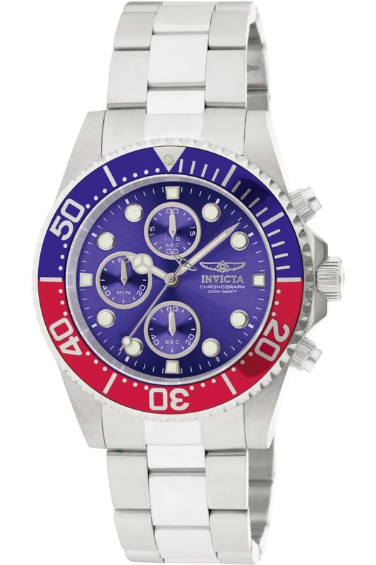 Invicta Pro Diver Stainless Steel Men's Quartz Watch - 43mm