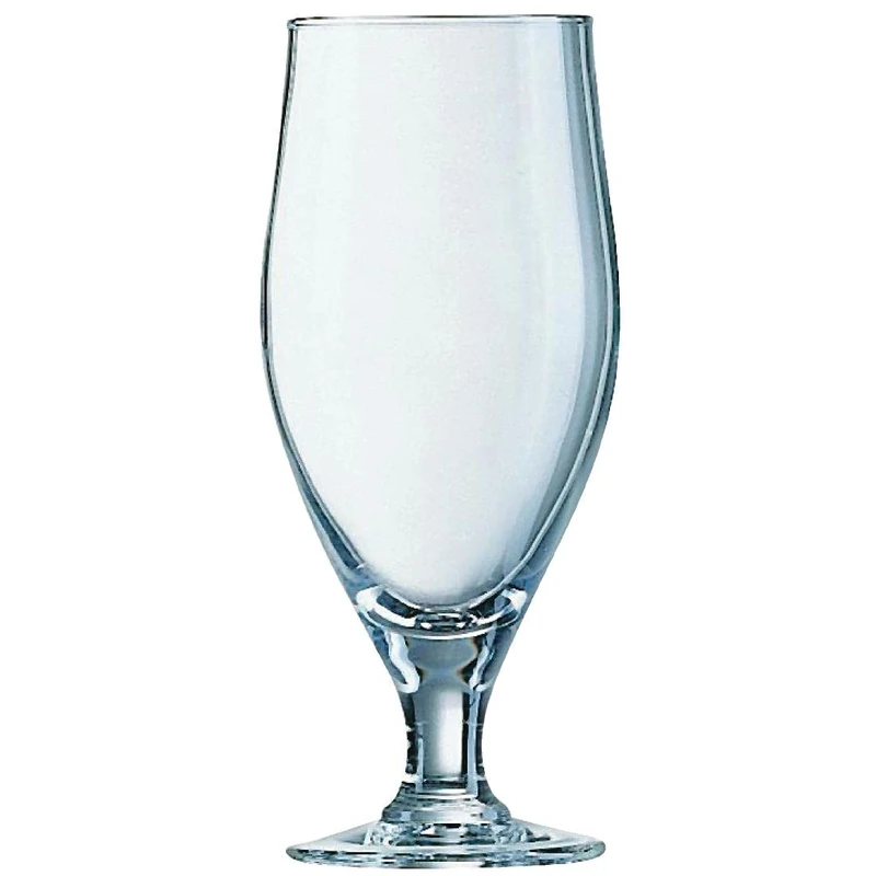 Arcoroc Cervoise Nucleated Stemmed Beer Glasses 320ml CE Marked at 284ml 11oz / 320ml. CE Marked at 284ml. Pack quantity: 24