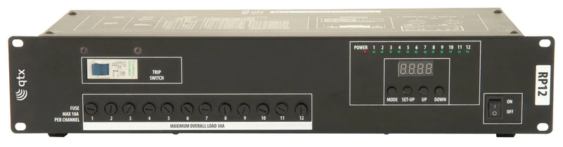 qtx 12 Channel DMX Relay Pack