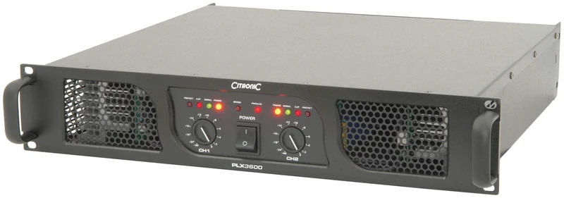 Citronic PLX Series Power Amplifier 2 x 1800Wrms at 2 ohms