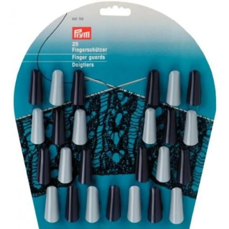 Prym Finger Guards, Assorted Colours, One Size