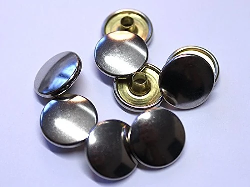 Prym 378151 NF Push Button Cap MS 3000/24 Silver