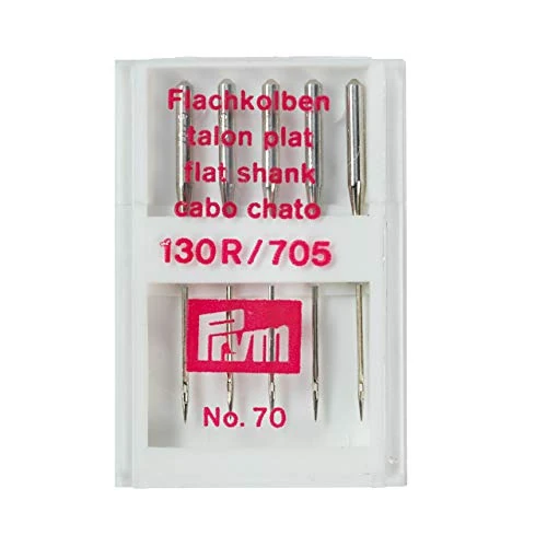 Prym 151562 Sewing Machine Needles 130/705 Standard 70 Silver Colour No, Steel