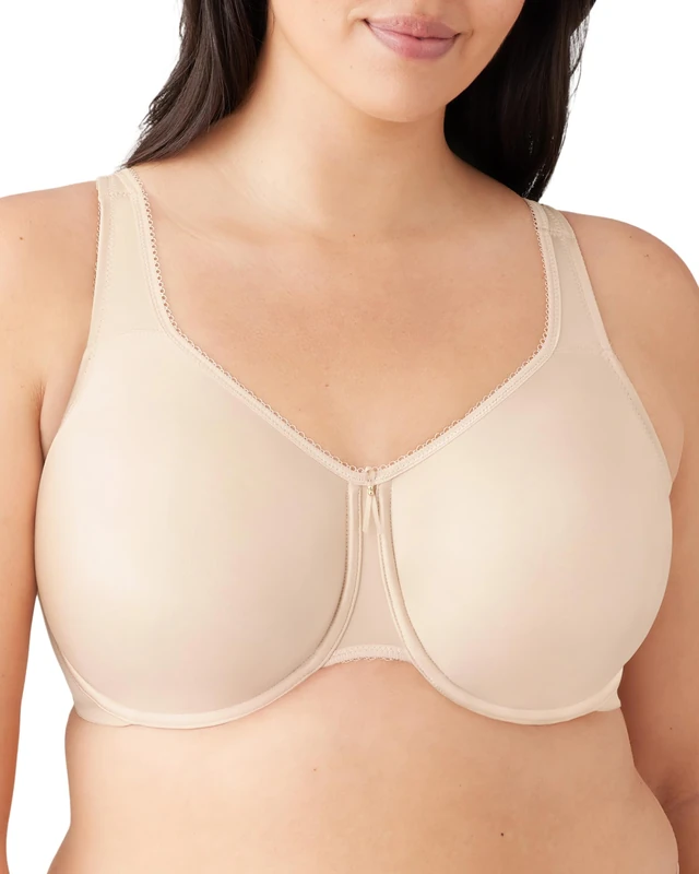 Wacoal Women's Basic Beauty Underwire Bras, Naturally Nude, 42FF UK
