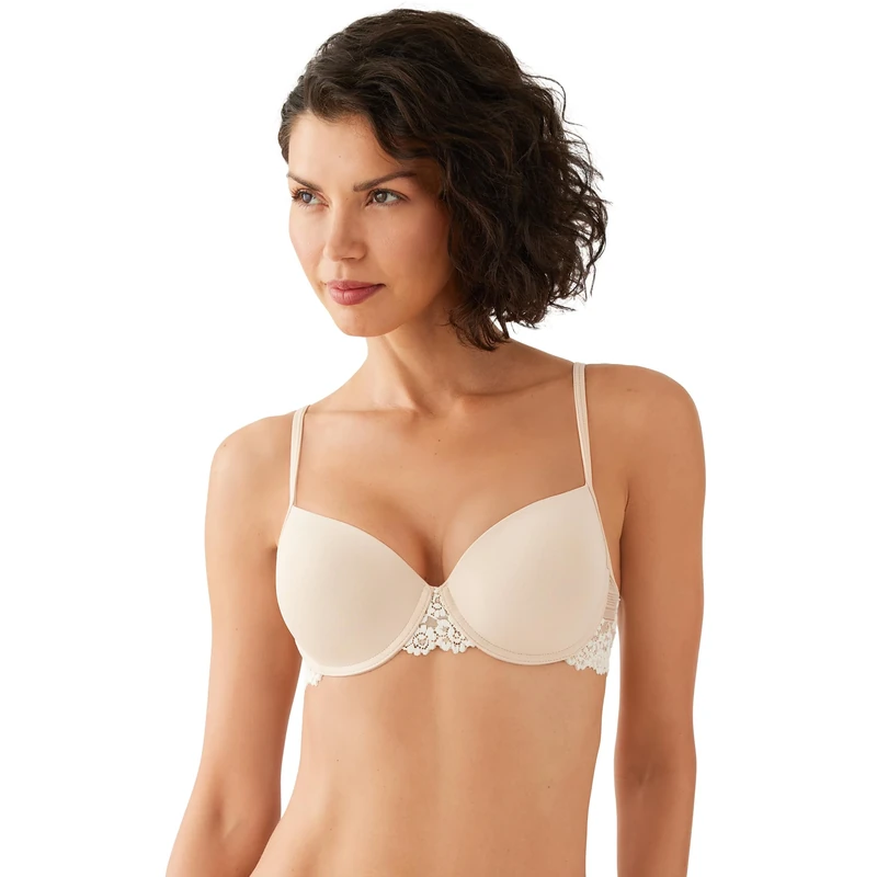 Wacoal Bra Push-Up - Embrace Lace - Petites Naturallly Nude 30B