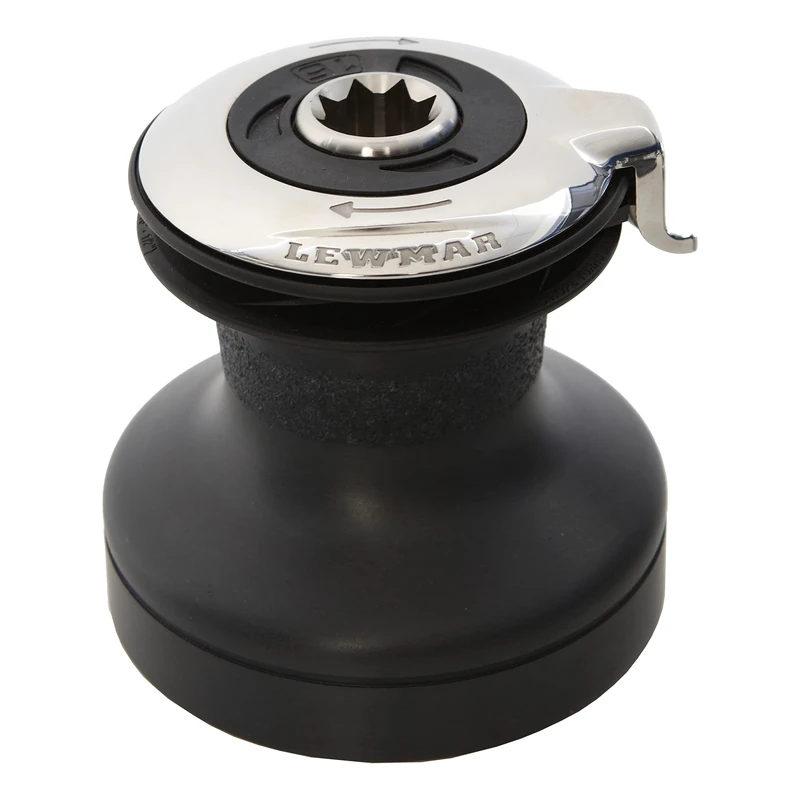 Lewmar® 15ST EVO Self Tailing Alloy Winch; Black
