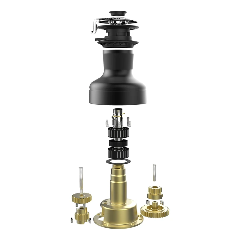 Lewmar® 40ST EVO Self Tailing Alloy Winch; Black